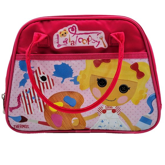Lunch Bag Lalaloopsy Thermos Brand Soft Insulated Box Tote Single Compartment Po - Picture 1 of 10